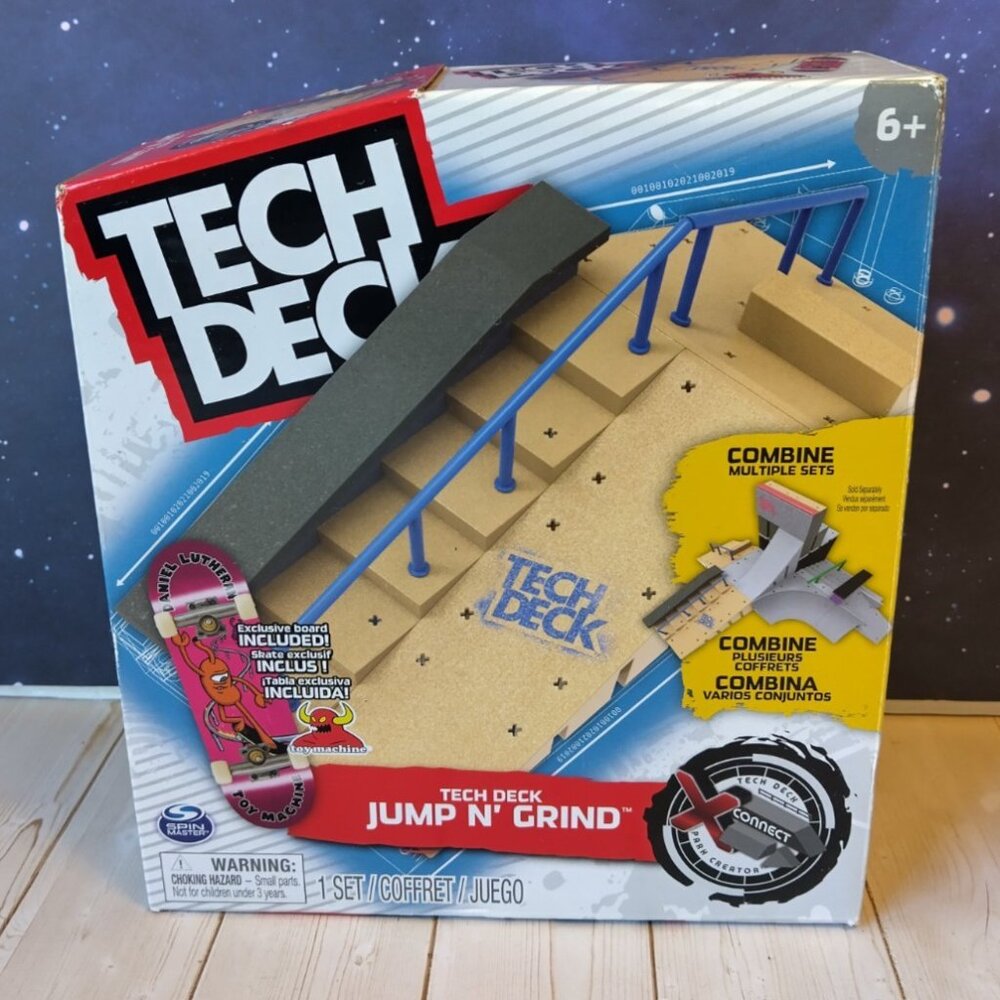 Tech Deck Jump N' Grind X-Connect Park Creator Customizable Ramp